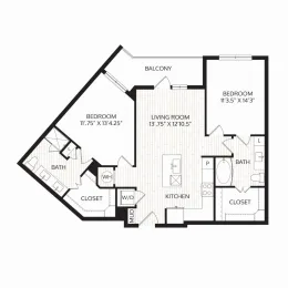 Aura Avant Lewisville Floorplan 12