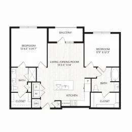 Aura Avant Lewisville Floorplan 15