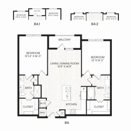 Aura Avant Lewisville Floorplan 16