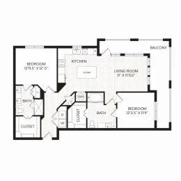Aura Avant Lewisville Floorplan 19