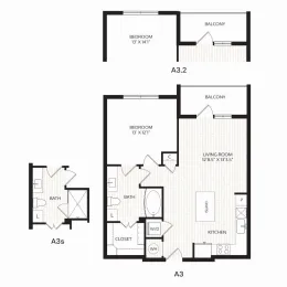 Aura Avant Lewisville Floorplan 5