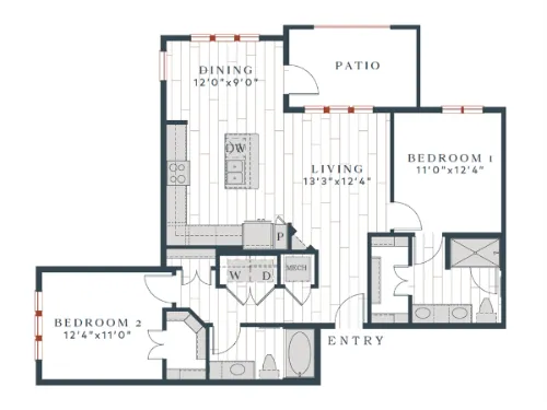 Avalon Benbrook floor plan 18