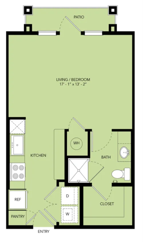 Avalon Lakeside Flower Mound Floorplan 1