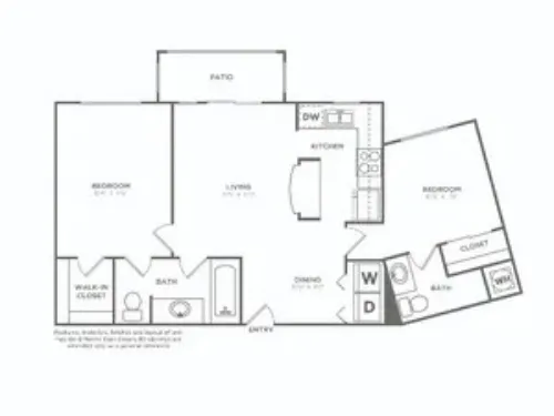 Avana River Park Fort Worth FloorPlan 15