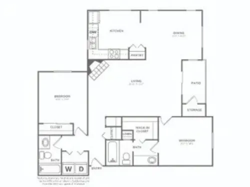 Avana River Park Fort Worth FloorPlan 21