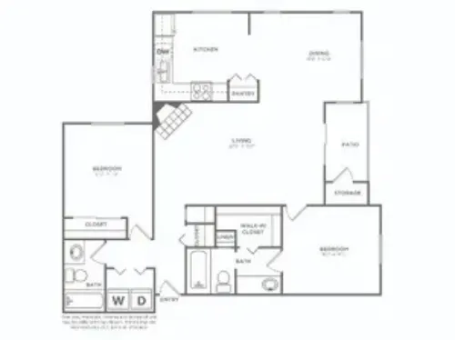 Avana River Park Fort Worth FloorPlan 22