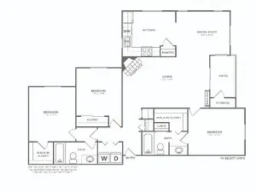Avana River Park Fort Worth FloorPlan 26