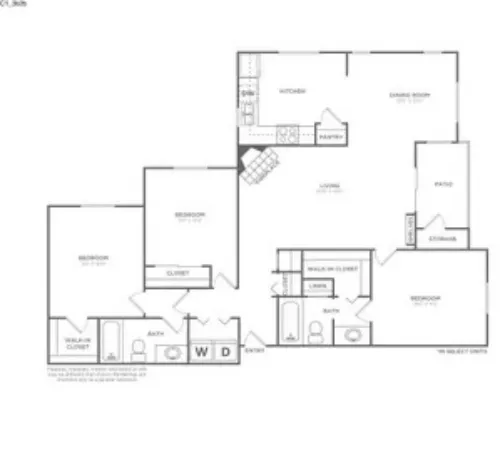 Avana River Park Fort Worth FloorPlan 27