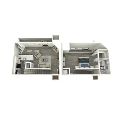Axis Waterfront Fort Worth Floorplan 3