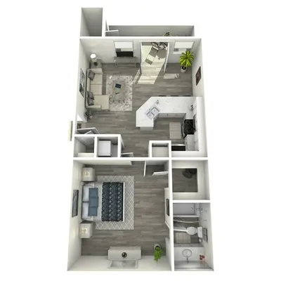 Axis Waterfront Fort Worth Floorplan 4