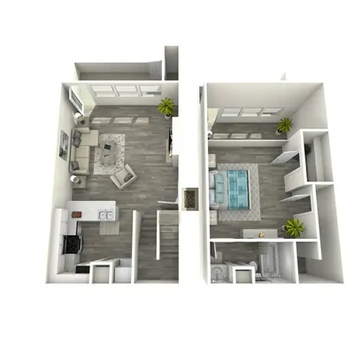 Axis Waterfront Fort Worth Floorplan 5