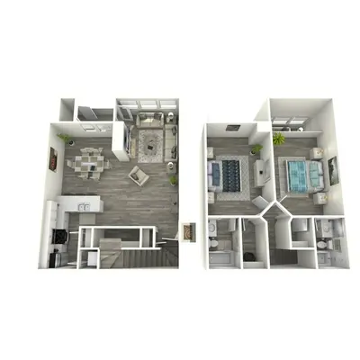 Axis Waterfront Fort Worth Floorplan 8