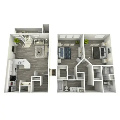 Axis Waterfront Fort Worth Floorplan 9