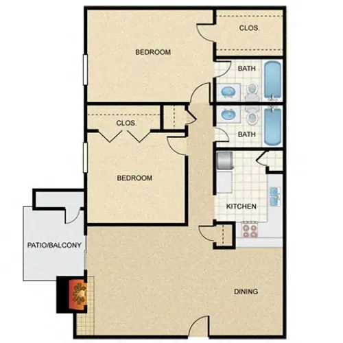 Barcelona on Chisholm Trail Fort Worth floor plan 4