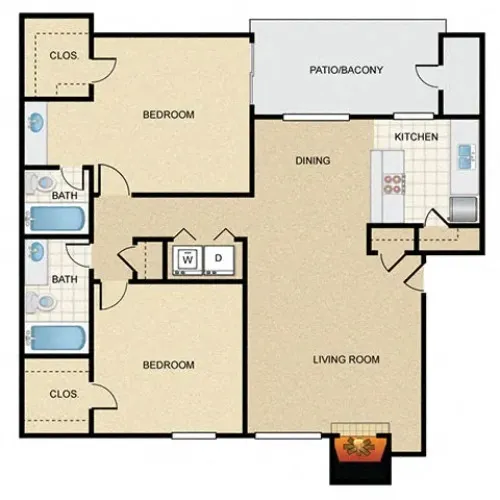 Barcelona on Chisholm Trail Fort Worth floor plan 6