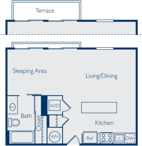 Bell Lancaster Fort Worth Floorplan 1
