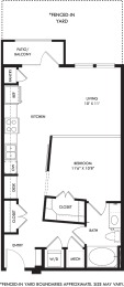 Bexley Arcadia Fort Worth FloorPlan 1