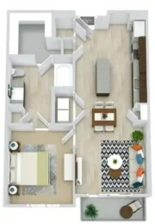 Bexley Champions Circle Fort Worth FloorPlan 1