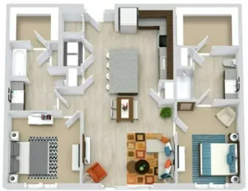 Bexley Champions Circle Fort Worth FloorPlan 14