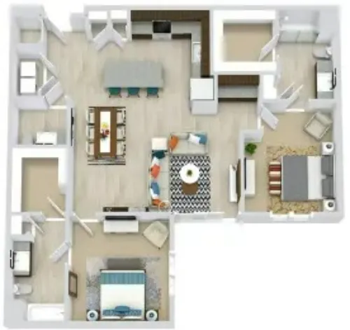 Bexley Champions Circle Fort Worth FloorPlan 16