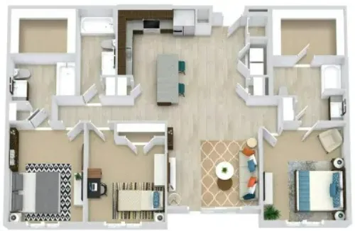 Bexley Champions Circle Fort Worth FloorPlan 22