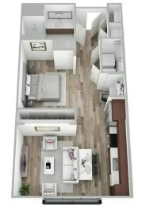 Bexley Clearfork Fort Worth FloorPlan 1