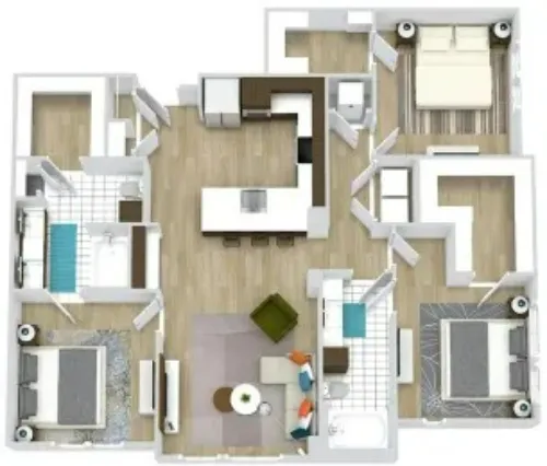 Bexley Clearfork Fort Worth FloorPlan 12