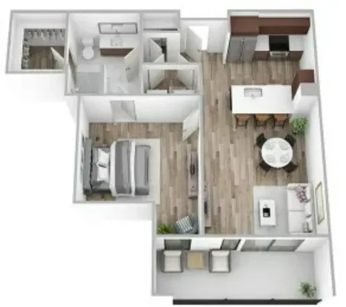 Bexley Clearfork Fort Worth FloorPlan 3