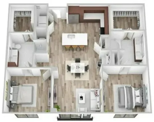 Bexley Clearfork Fort Worth FloorPlan 9