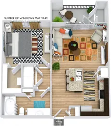Bexley River Walk Flower Mound Floorplan 1