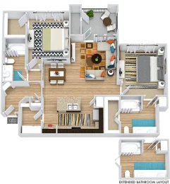 Bexley River Walk Flower Mound Floorplan 7