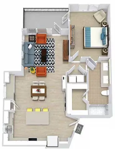 Bexley at Left Bank Fort Worth Floorplan 14
