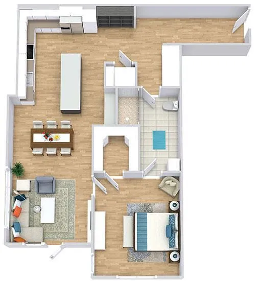Bexley at Left Bank Fort Worth Floorplan 17