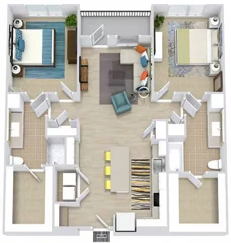 Bexley at Left Bank Fort Worth Floorplan 22