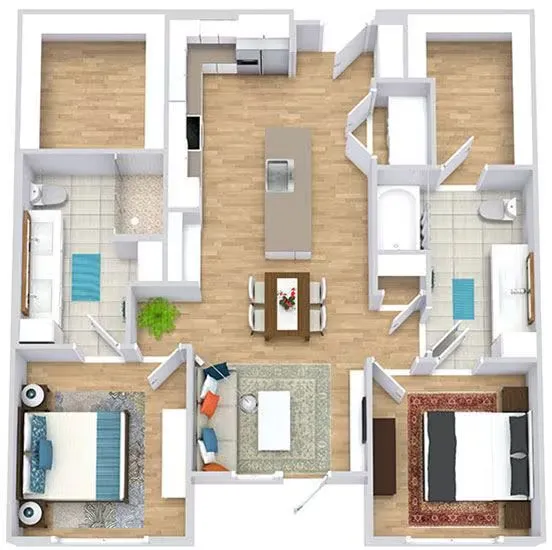 Bexley at Left Bank Fort Worth Floorplan 23