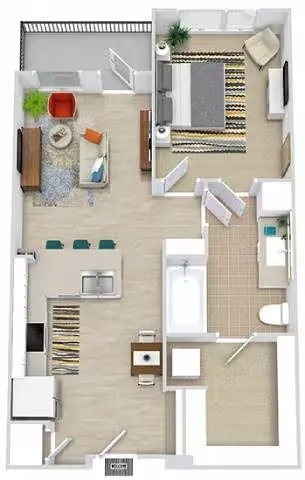 Bexley at Left Bank Fort Worth Floorplan 5