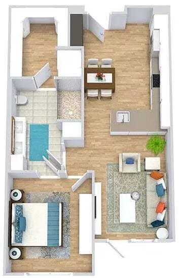 Bexley at Left Bank Fort Worth Floorplan 7
