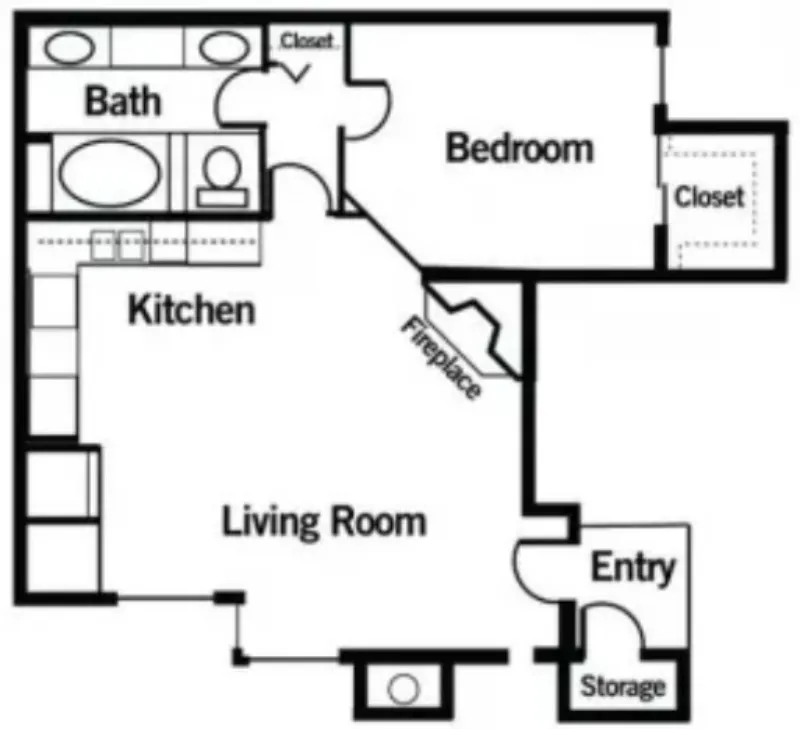 Bravo Apartment Living Arlington FloorPlan 2