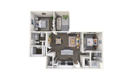 Broadstone on Trinity Fort Worth Floorplan 10