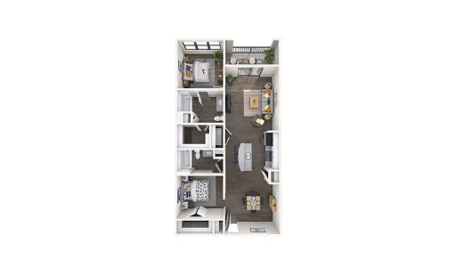 Broadstone on Trinity Fort Worth Floorplan 11