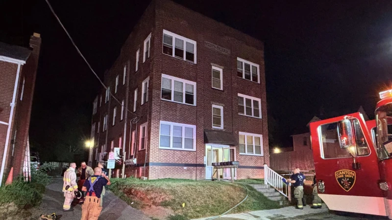 Canton Apartment Fire