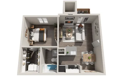 Cedars at River Legacy Park floor plan 2
