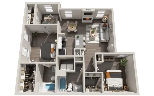 Cedars at River Legacy Park floor plan 6