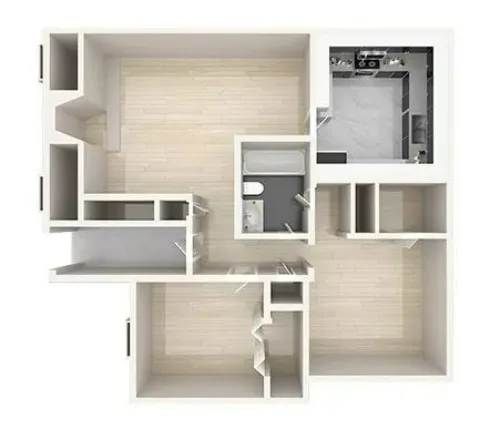 Center Place Arlington FloorPlan 3