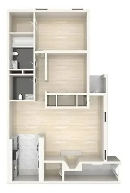 Center Place Arlington FloorPlan 4