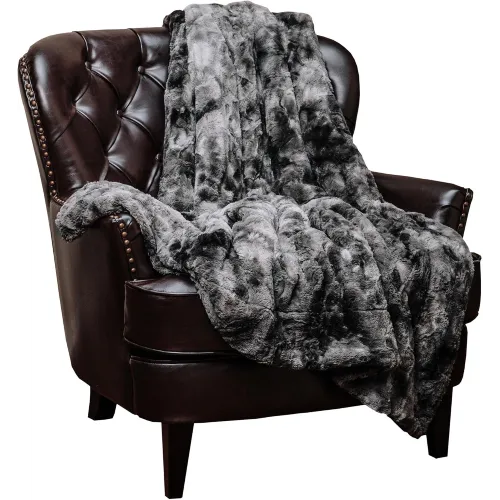 Chanasya Faux Fur Throw Blanket