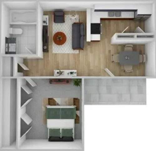 Coronado Villas Denton FloorPlan 1