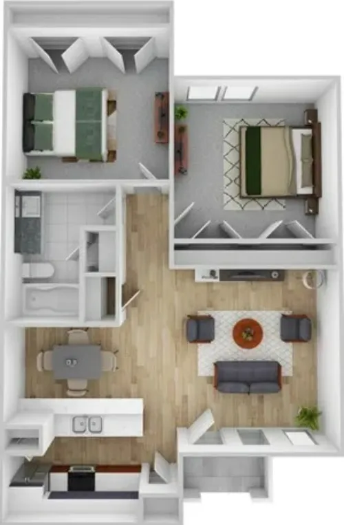 Coronado Villas Denton FloorPlan 3