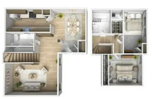 Coronado Villas Denton FloorPlan 5