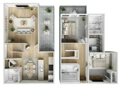 Coronado Villas Denton FloorPlan 6